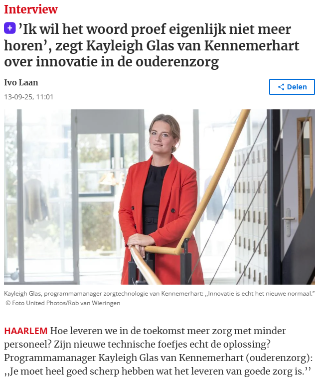 wat is innovatie in de zorg